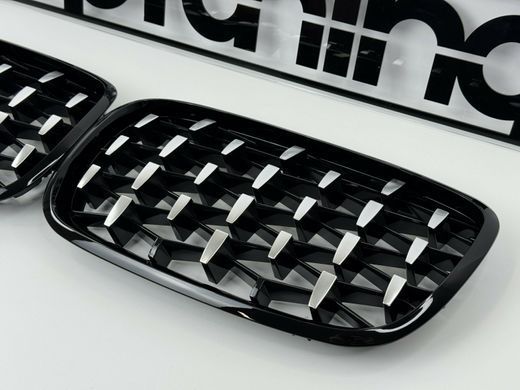 Решітка радіатора на BMW E70 / E71 Diamond тюнінг фото