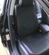 Чехлы на сиденье из искусственной кожи для Skoda Octavia A5 лифтбек/седан EUR черные с красной окантовкой (04-08 г.в.) тюнинг фото