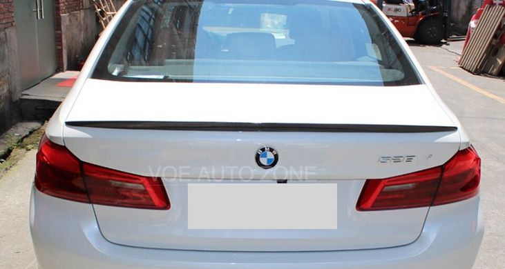 Спойлер для BMW 5 серії G30 стиль М5, карбон тюнінг фото