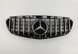 Решетка радиатора Mercedes W212 стиль GT, черный + хром (13-16 г.в.) тюнинг фото
