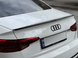 Спойлер на Audi A4 B9 стиль S4 чорний глянсовий ABS-пластик тюнінг фото