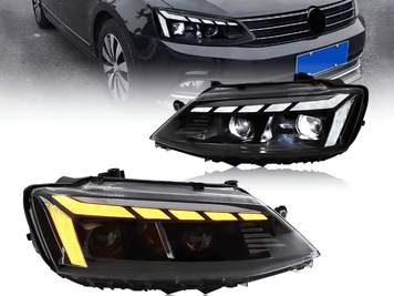 Фары Volkswagen Jetta MK6 (12-17 г.в.) тюнинг фото