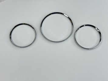 Кольца в щиток приборов Mercedes Benz W163 ML тюнинг фото