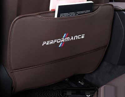 Защитные чехлы на спинку сиденья BMW F30 F34 G20 F10 G30 G11 X5 F15 X6 F16 коричневые тюнинг фото