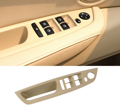 Внутренняя ручка водительской двери BMW X5 Е70 / X6 Е71 бежевая тюнинг фото