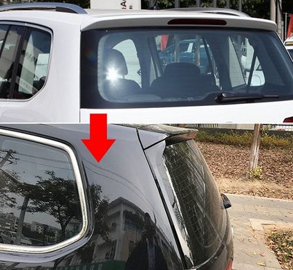 Боковые спойлера на заднее стекло VW Touran 2 (16-19 г.в.) тюнинг фото