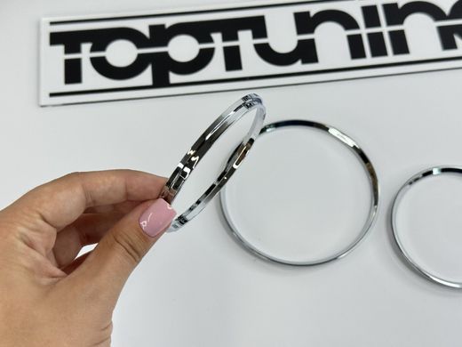 Кільця в щиток приладів Mercedes Benz W163 ML тюнінг фото