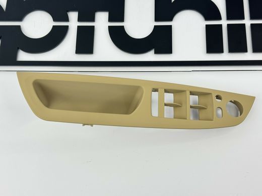 Внутрішня ручка водійської двері BMW X5 Е70 / X6 Е71 бежева тюнінг фото
