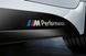 Наклейки на пороги BMW F10 F11 F01 F02 G30 Performance черный глянец тюнинг фото