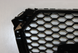 Решетка радиатора Ауди A4 B9 в RS4 стиле, черная + квадро тюнинг фото