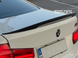 Спойлер на BMW F30 стиль M3-Performance чорний глянсовий (ABS-пластик) тюнінг фото