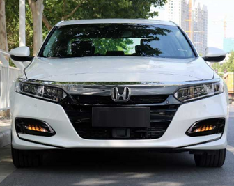 Рамки противотуманные Honda Accord 10 с DRL (2018-...) тюнинг фото