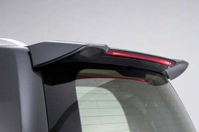 Спойлер козырек в стиле 2016 года Toyota Land Cruiser 200 ABS-пластик (07-15 г.в.) тюнинг фото