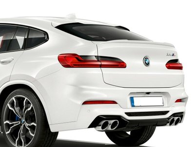 Спойлер BMW X4 G02, стиль M4 (ABS-пластик) тюнинг фото