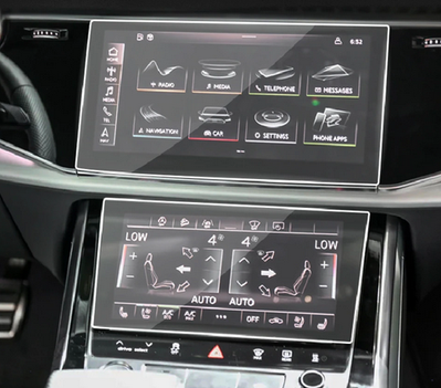 Защитные стекла для сенсорного экрана Audi Q7 Q8 (2015-...) тюнинг фото