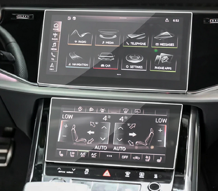 Захисні стекла для сенсорного екрану Audi Q7 Q8 (2015-...) тюнінг фото