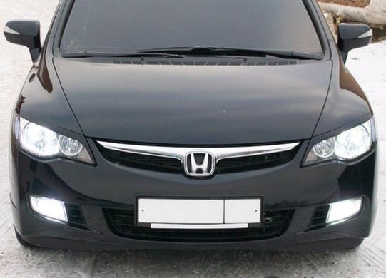 Реснички на Honda Civic 4D (06-12 г.в.) тюнинг фото