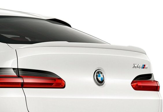 Спойлер BMW X4 G02, стиль M4 (ABS-пластик) тюнинг фото