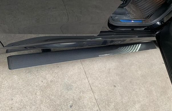Пороги, подножки боковые BMW X3 F25 с выездным механизмом тюнинг фото