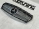 Решетка радиатора Mercedes W117 стиль Diamond Silver (13-16 г.в.) тюнинг фото
