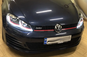 Оптика передня, фари на Фольксваген Гольф 7 стиль GTI (12-16 р.в.) тюнінг фото