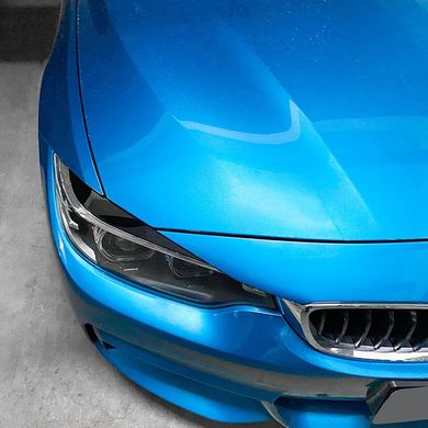 Накладки на фари, вії BMW 4 F32 / F33 / F36 под покраску ABS-пластик тюнінг фото
