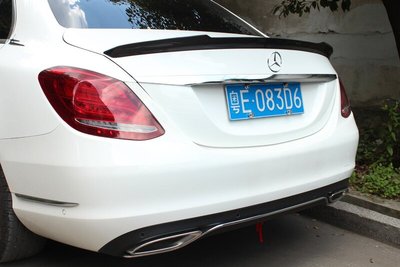 Спойлер Mercedes W205 стиль M4 (ABS-пластик) тюнинг фото