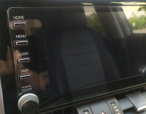 Защитное стекло для сенсорного экрана Toyota CHR / RAV4 (2019-...) тюнинг фото