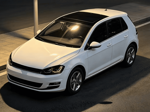 Фари Volkswagen Golf 7 (2013-2019) з лінзами-проекторами, DRL тюнінг фото