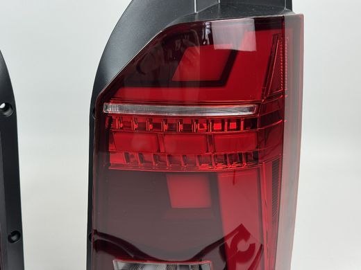 Оптика задняя, светодиодные фонари VW Multivan T6 (15-21 г.в.) красные тюнинг фото