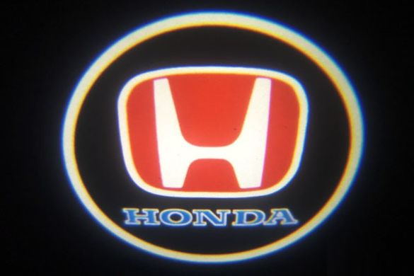 Підсвічування дверей для Honda із логотипом тюнінг фото
