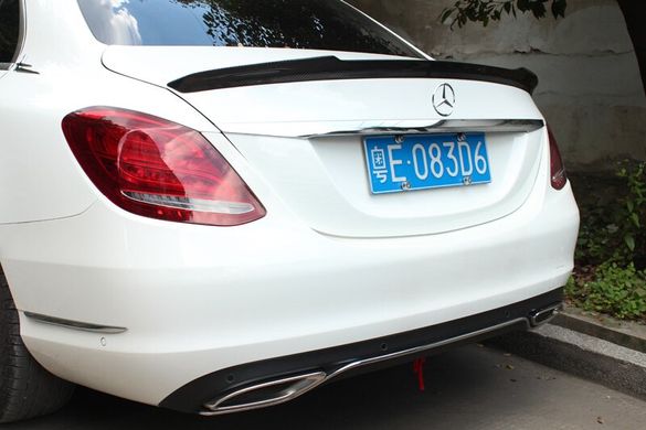 Спойлер Mercedes W205 стиль M4 (ABS-пластик) тюнінг фото