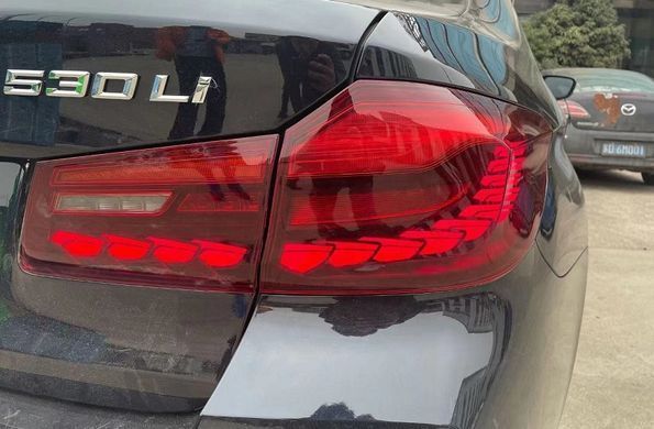 Оптика задняя, фонари BMW 5 серии G30 Oled-стиль (17-20 г.в.) тюнинг фото