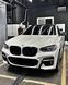 Накладки на фари, вії BMW X3 G01 X4 G02 чорний глянець АБС тюнінг фото
