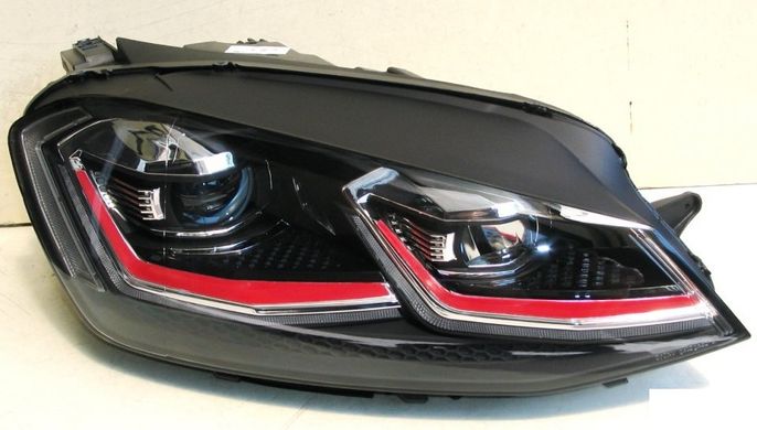 Оптика передня, фари на Фольксваген Гольф 7 стиль GTI (12-16 р.в.) тюнінг фото