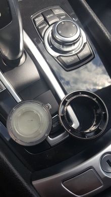 Накладка на кнопки мультимедийного центра BMW F10, F20, F30 тюнинг фото