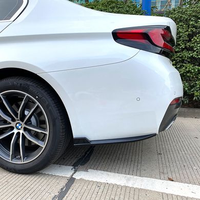 Боковые накладки заднего бампера BMW 5 серии G30 (2017-...) тюнинг фото
