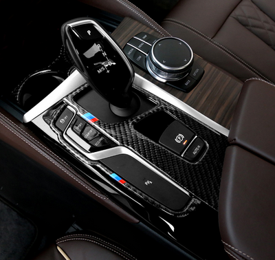Накладки на коробку передач BMW G30 / G38, карбон тюнінг фото