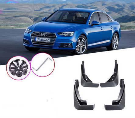 Бризковики на Audi A4 B9 тюнінг фото