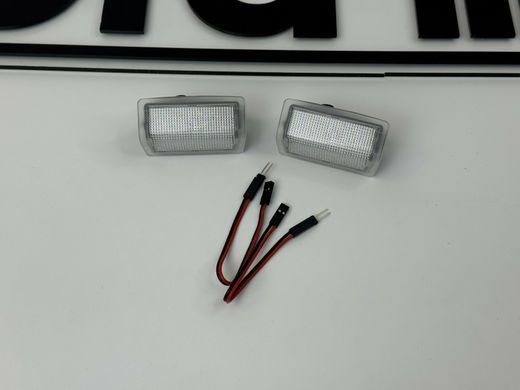 LED Подсветка дверей Mercedes W176,W246,W204 W205 W212 GLX166, ML 166 тюнинг фото