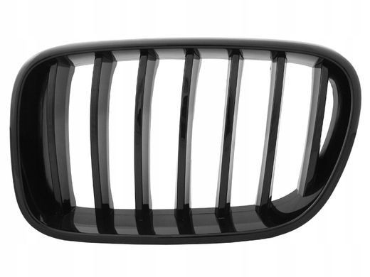 Решетка радиатора для БМВ X3 F25, черный глянцевый (10-14 г.в.) тюнинг фото