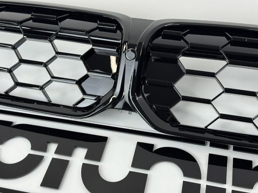 Решітка радіатора BMW G20 стиль Diamond Black (2022- р.в.) тюнінг фото