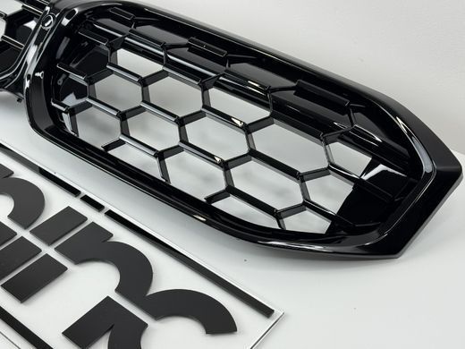 Решітка радіатора BMW G20 стиль Diamond Black (2022- р.в.) тюнінг фото