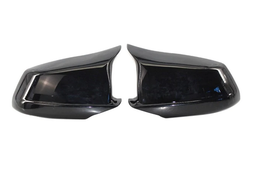 Накладки на зеркала BMW F10 / F11 / F18, черные глянец (10-13 г.в.) тюнинг фото