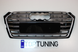 Решетка радиатора Ауди A5 в S5 стиле, черная + хром (2016-...) тюнинг фото