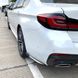 Бічні накладки заднього бампера BMW 5 серії G30 (2017-...) тюнінг фото