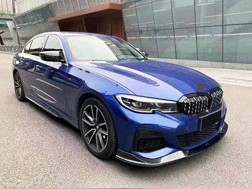 Накладка переднього бампера BMW 3 G20/G21 вар.3 тюнінг фото