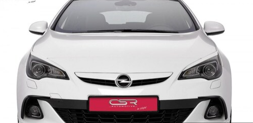 Реснички на Opel Astra J тюнинг фото