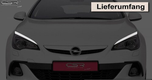 Реснічкі на Opel Astra J тюнінг фото