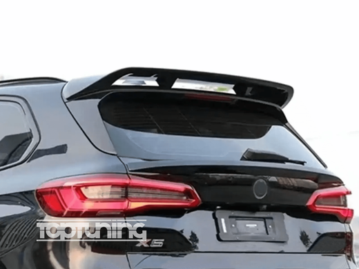 Спойлер Paradigma BMW X5 G05 черный глянцевый ABS-пластик (2019-...) тюнинг фото